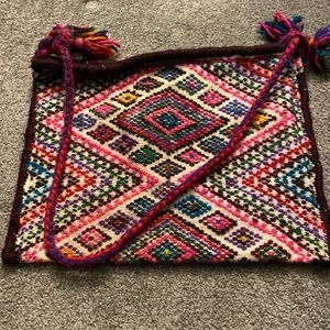 Hand woven bag